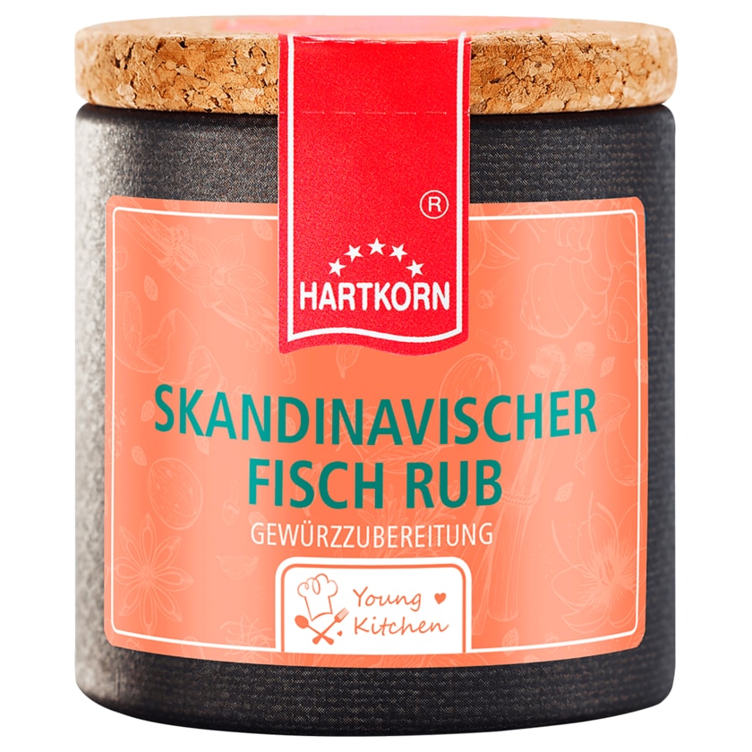 Hartkorn Young Kitchen Skandinavischer Fisch Rub 50g